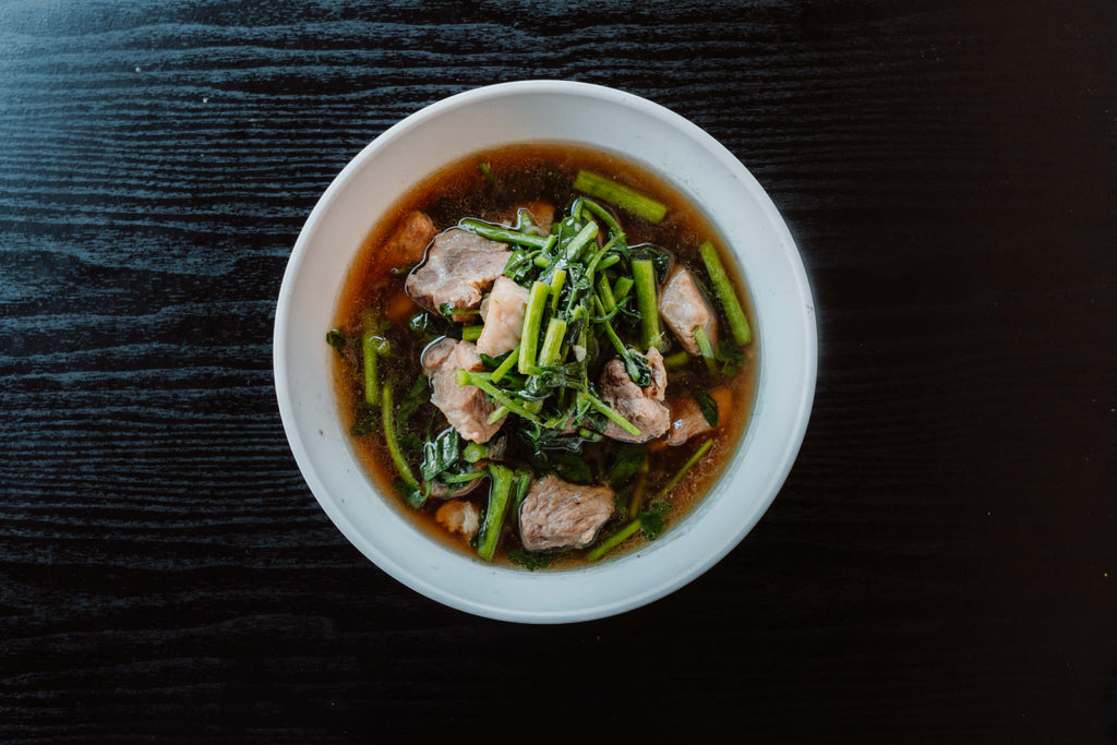 QUICK AND EASY PORK WATERCRESS SOUP