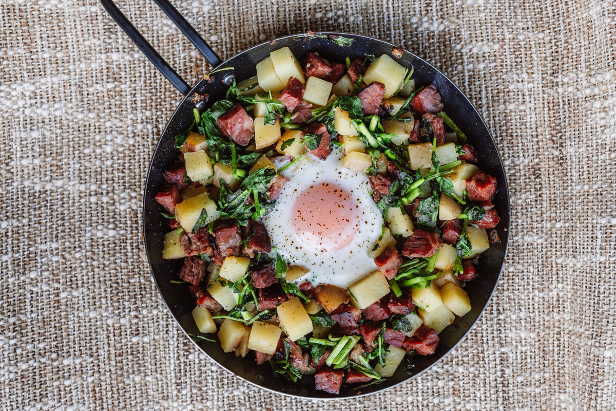 SUMIDA FARM WATERCRESS CORNED BEEF HASH Sumida Farm